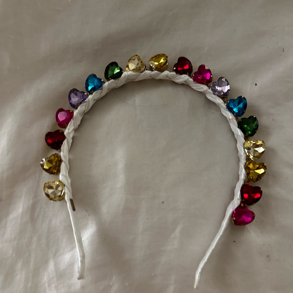 Colorful Gemstone Kids Headband